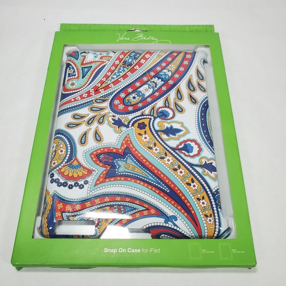 Vera Bradley Other - Vera Bradley Snap On Case for iPad 2 or iPad 3 in Marina Paisley Design NIB